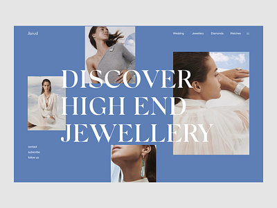 Jared Website Redesign Concept ec ecommerce elegant jewelry promo ui ui design uiux ux webdesign website