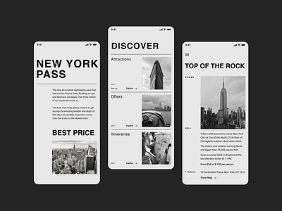 New York Pass Redesign Concept