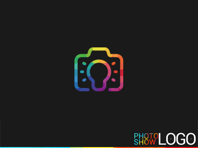 App Logo bulb camera color idea