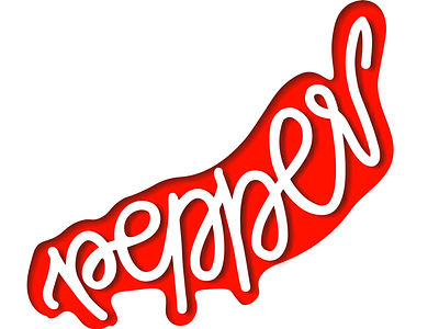 Logo lettering for spice shop