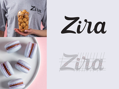 Zira - Logo sketches for a brand of confectionery