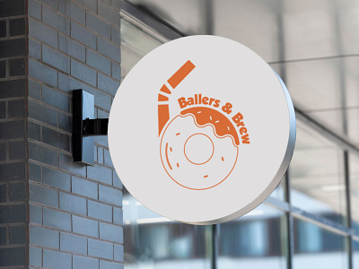 Logo Design - Ballers & Brew branding design logo logo design