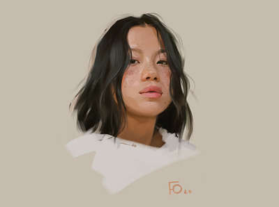 Face 2 character characterdesign dailyshot design illustration photoshop portrait portrait art portrait illustration portrait painting procreate sketch