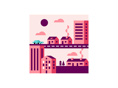 Pink Neighbourhood