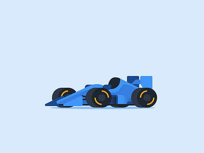 Formula 1 Race Car car f1 fast car flat formula 1 icon micromachines racer small car tiny car vehicle