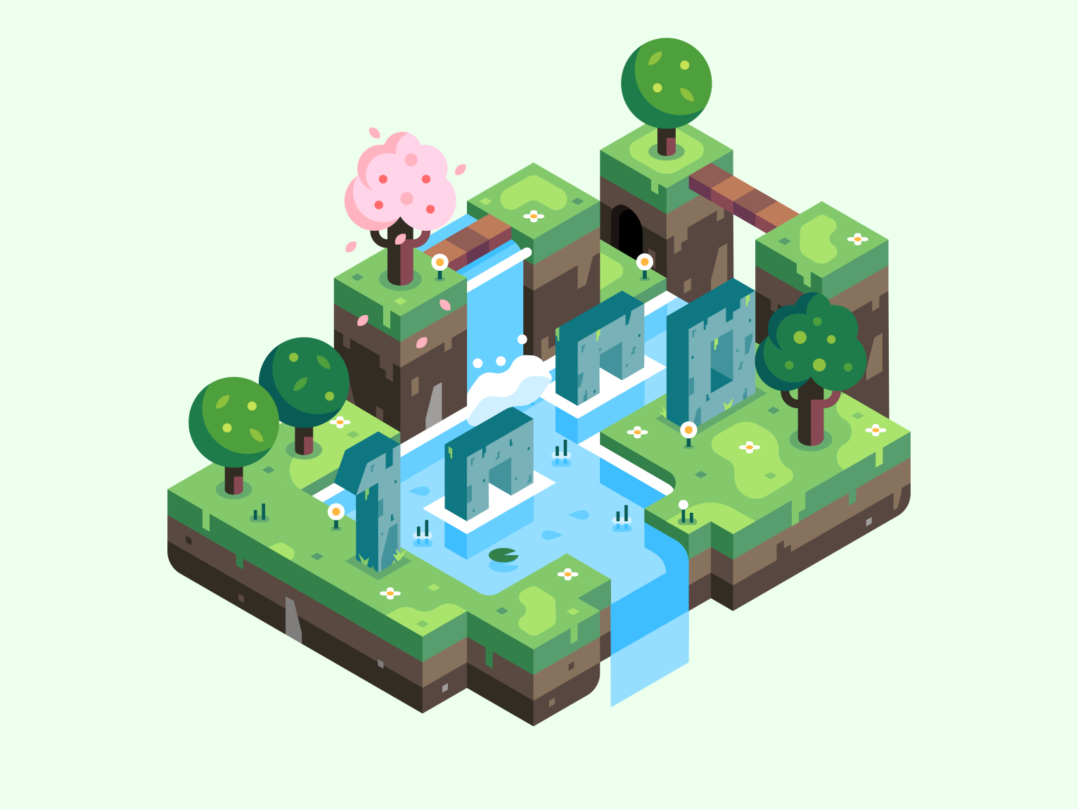 Isometric 1K by Mattis Bødtker on Dribbble