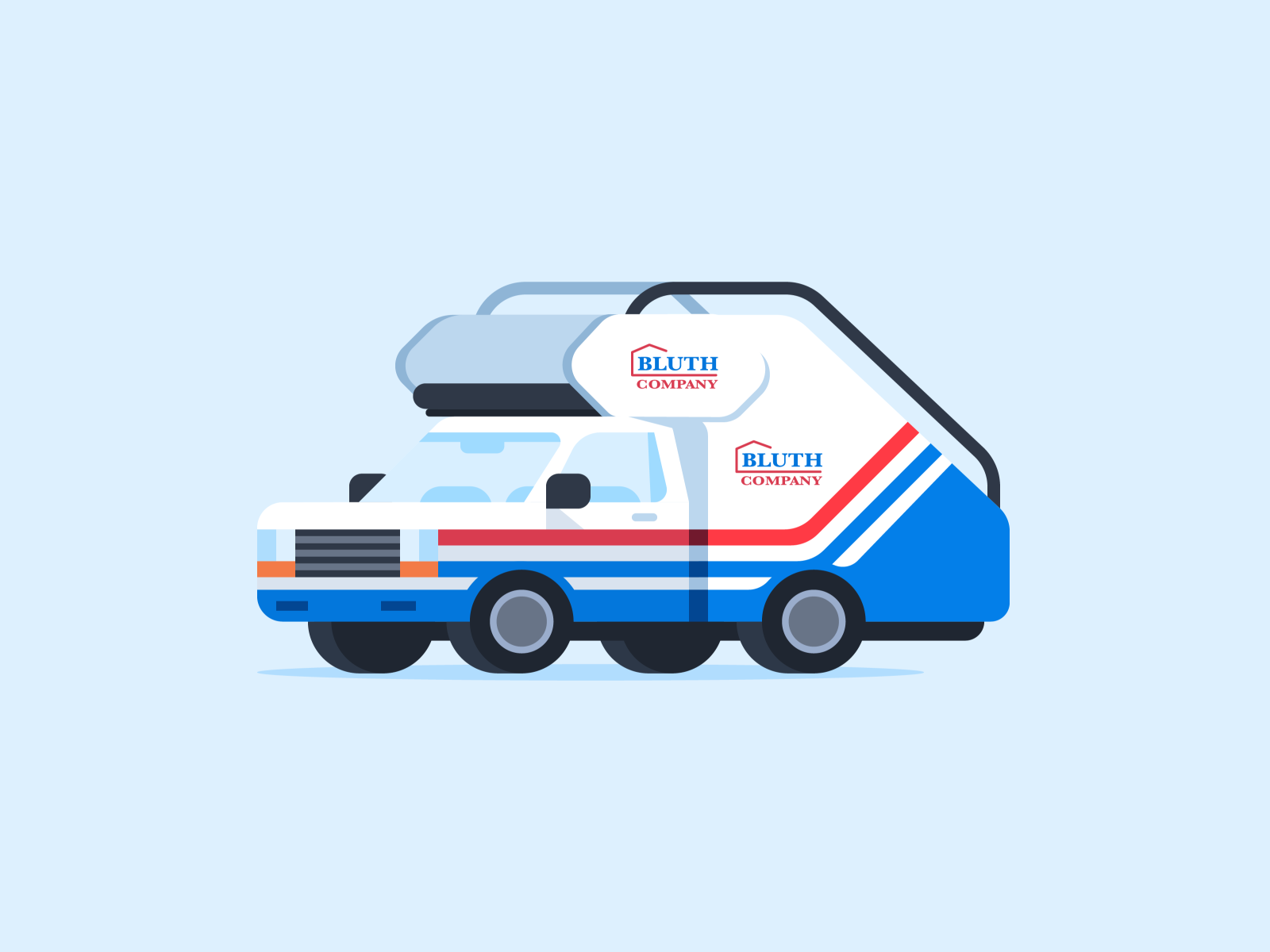 Bluth Stair Car - Arrested Development arreste development bluth car cars icon illustration simple stair car truck vector vehicle