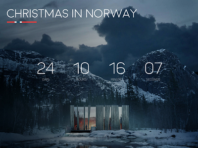 DailyUI #014 - Countdown timer 014 christmas clock countdown countdown timer daily ui norway timer