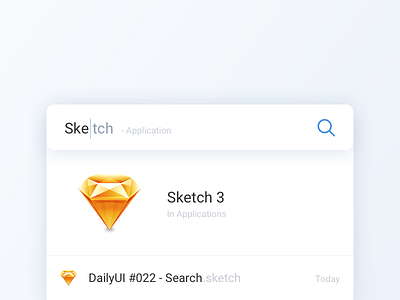 DailyUI #022 - Search