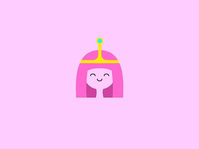 Princess Bubblegum adventure time illustration princess bubblegum vector
