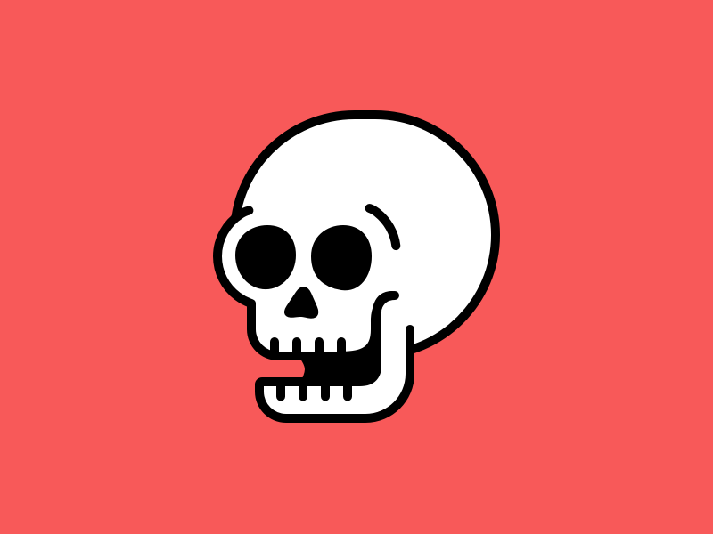 Skull jolly roger skeleton illustration skull
