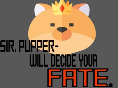 Sir Pupper cute cute animal design dog fate graphicdesign pomeranian puppy simple