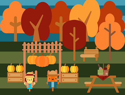 Taste of Fall cute design graphic design graphicdesign pumpkinpatch pumpkins simple