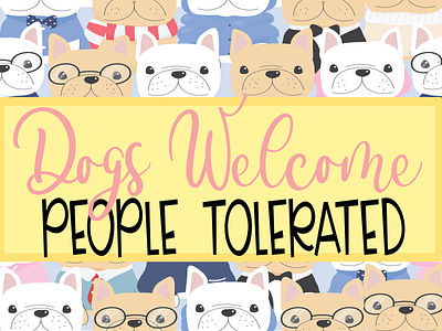 Dogs Welcome adorable cute cute illustration design dog dogs graphicdesign illustration puppy welcome