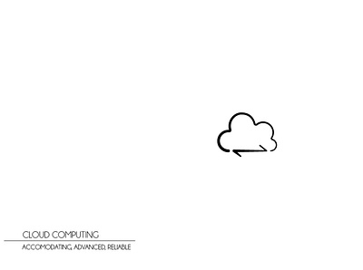 Cloud Computing Logo brand brandidentity branding graphicdesign graphics icon logo logomark vector