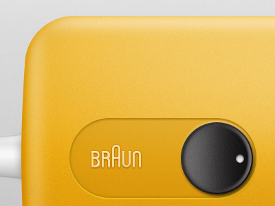 Hair Dryer braun icon product tallman yellow