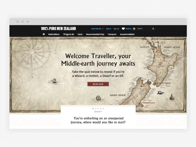 Middle Earth Travel Motion