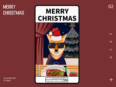 christmas christmas christmas card illustration