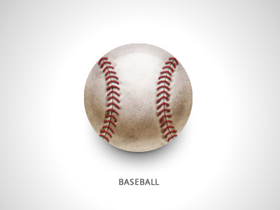 Baseball ball baseball icon