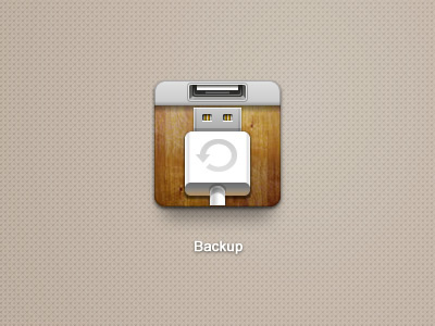 Mi-backup backup icon