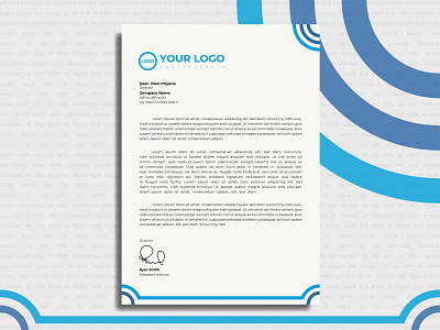 Letterhead Design branding design flat letterhead letterhead design letterhead template letterheads letterhead logo ui vector web
