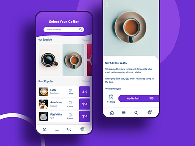 Coffee Ordering App app app design app ui app ui design app ux appui appuidesign clean coffee coffee order app mobile app mobile apps mobile ui mobile ui design mobile uiux mobileui order app ui ui design uiux