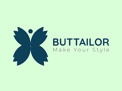 BUTTAILOR branding design flat graphic design icon illustration illustrator logo motion graphics vector