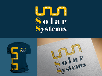 Solar Systems branding design flat graphic design icon illustration illustrator logo logodesigner vector