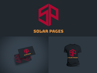 Solar Pages branding design flat graphic design icon illustration illustrator logo vector
