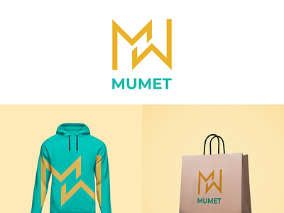 MUMET branding design flat icon logo ui vector