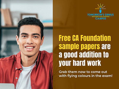 TG Campus - CA Foundation Sample Papers by Rohit Sinha on Dribbble