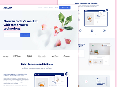 Homepage Concept Design