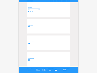 Maynooth Furniture Site Wireframe (Concept)