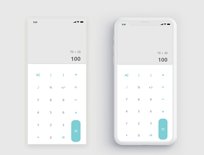 Daily Ui - Calculator #004 app challange concept dailyui design minimal uidesign ux