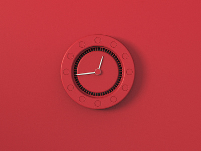 Notice - The Time Piece 3dmodeling concept design industrialdesign minimal product design rendering