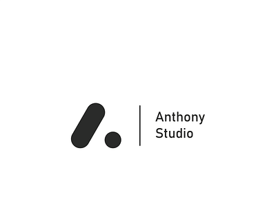 Anthony Studio logo logo design logotype monogram