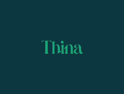 Thina branding design graphic design logo logo design logo designer logos logotype monogram wordmark