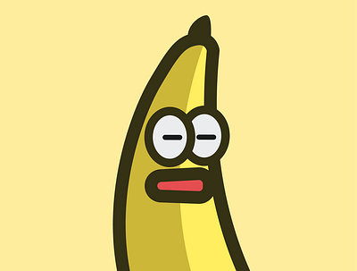 Mr. Banana animation banana character illustration illustration design yellow