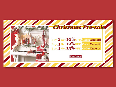 Xmas Pre-Sale Banner