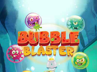 Bubble Blaster Game - Splash Screen