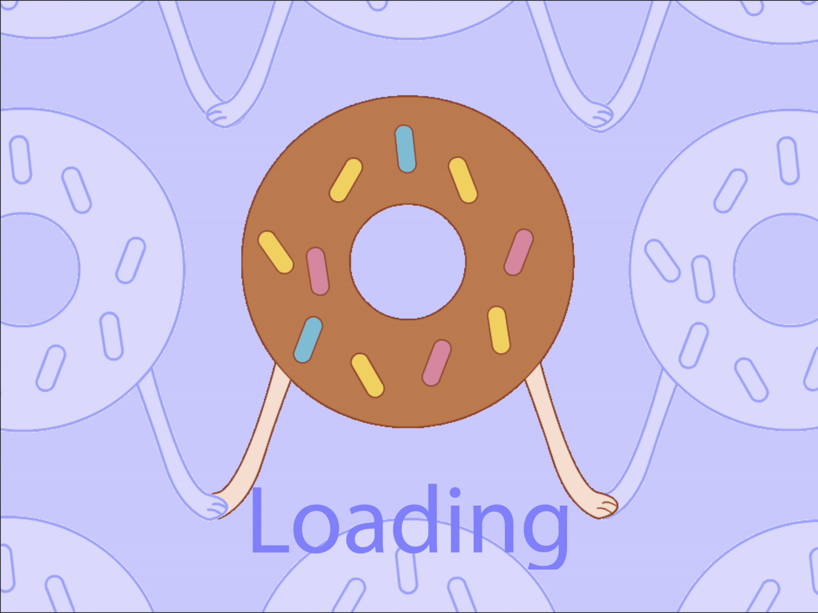 Loading Page | Food Themed 2d animation illustraion loading animation loading page transition ui ui animation web