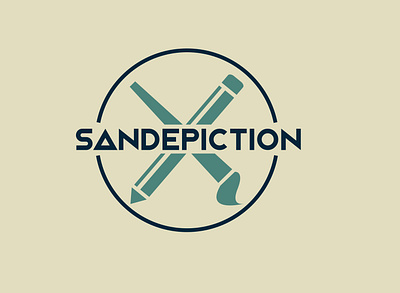 Sandepiction aesthetic art fun illustration logo