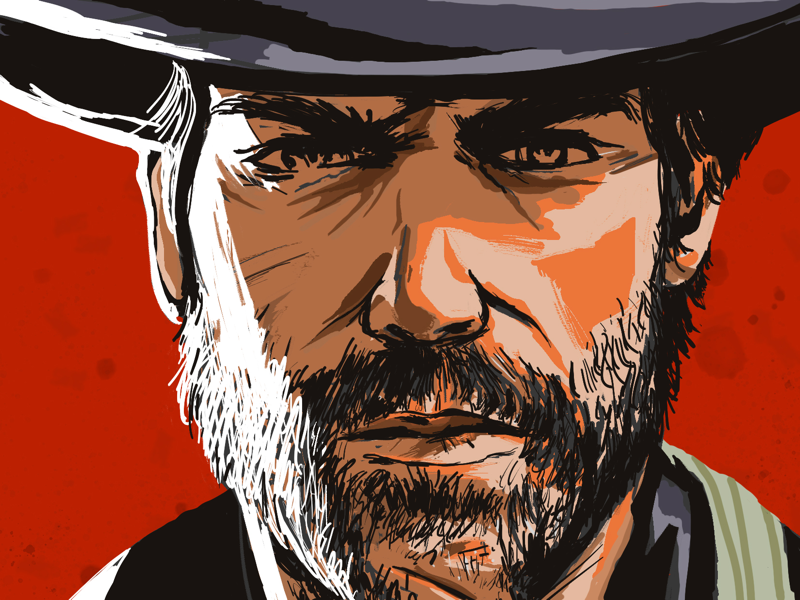 Arthur Morgan by Illustrationalofficial