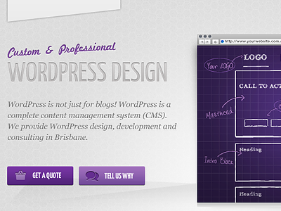 Update UI Design wordpress