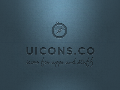 UICONS brand icons label