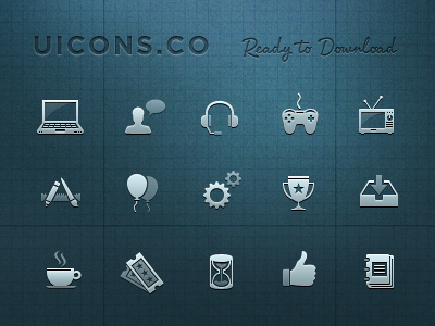 Another Icon Set @font face design glyph glyphs icon icons pixel ui uicon user interface vector