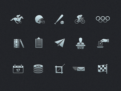 Icon Set Update colour iconography icons ui user interface