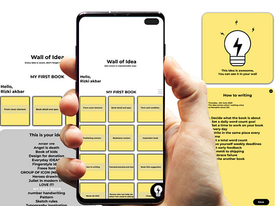 Wall of idea apps ui design ui ux apps ios android