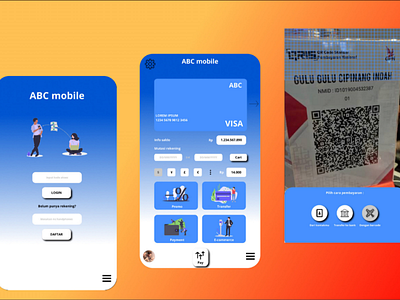 Abc mobile apps ui design