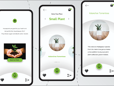 Homeplant apps, for better living mobileappdesign mobileapps plant plantapps ui uidesign uiux ux uxdesign